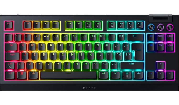 Razer BlackWidow V4 TKL HyperSpeed Wireless Keyboard - Black