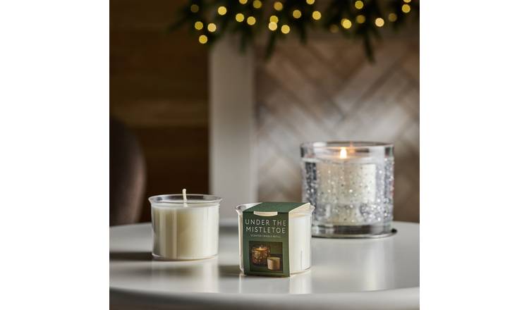 Habitat Gel Candle Refill Gift Set - Under the Mistletoe 