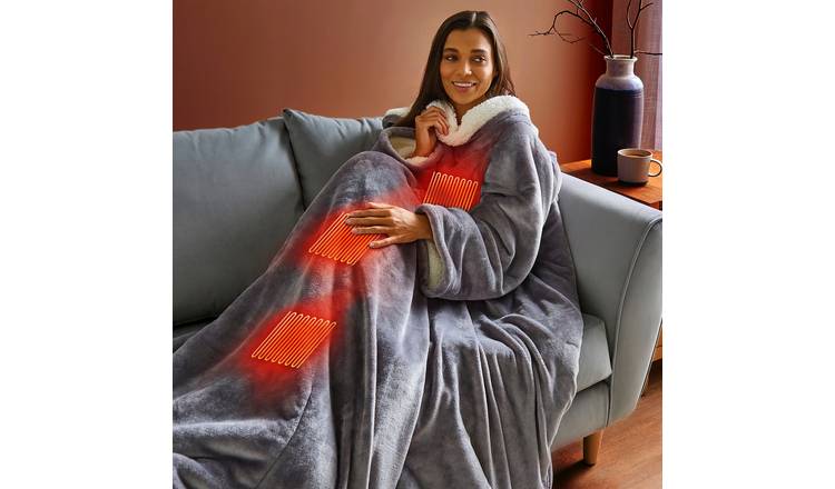 Silentnight Heated Wearable Hoody Blanket