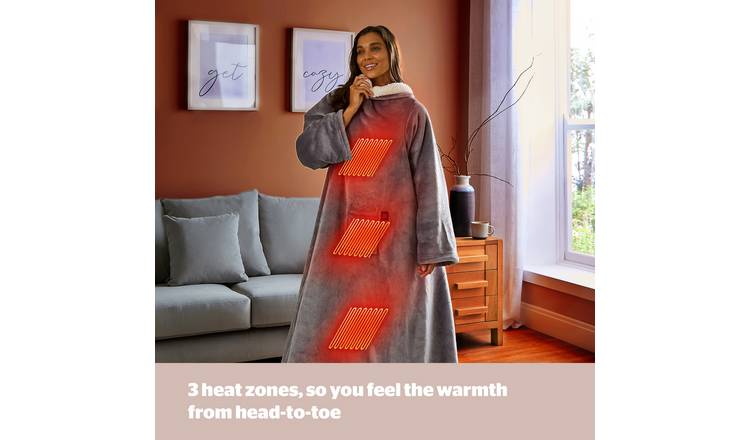 Buy Silentnight Heated Wearable Blanket Electric blankets Argos