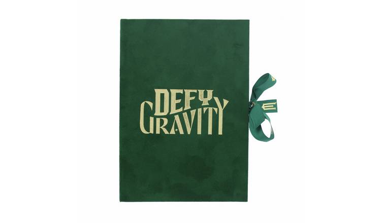 Wicked Defy Gravity A5 Velvet Green Notebook