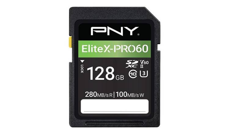 PNY EliteXPRO60 280MBs SDXC Flash Memory Card - 128GB