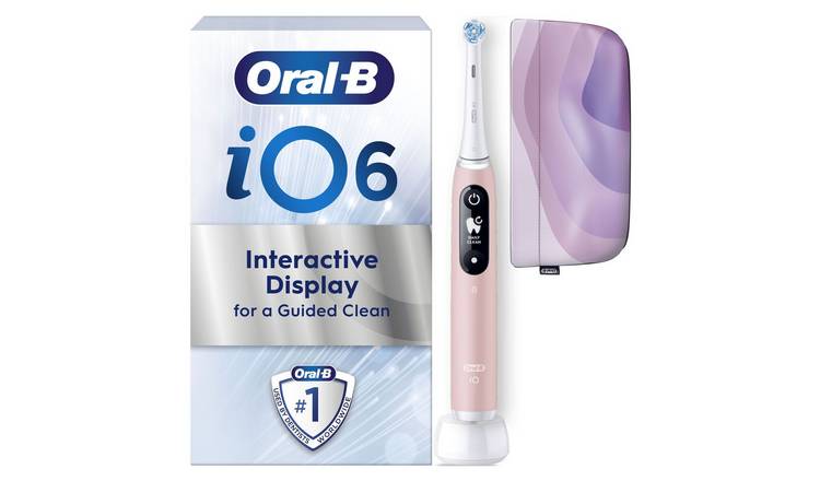 Oral-B iO6 Pink Sand Luxe Electric Toothbrush