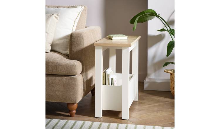 Argos Home Winchester Side Table - White