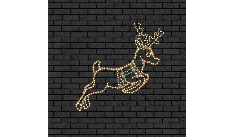 Premier Twinkling Reindeer LEDs Flexibright Christmas Lights
