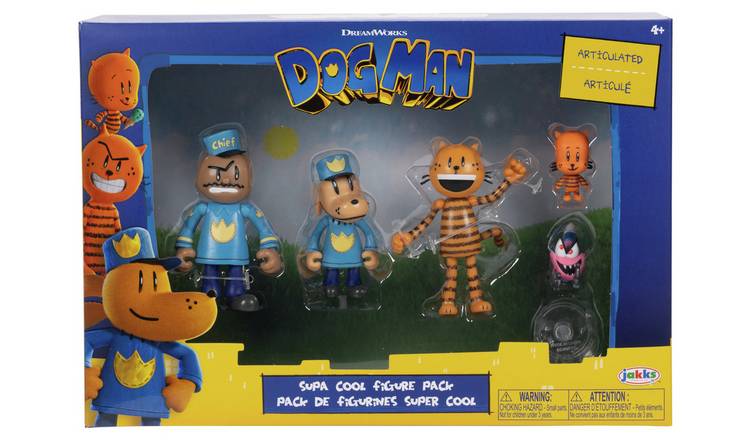Dreamworks Dog Man 2.5 Inch Figure - Multipack