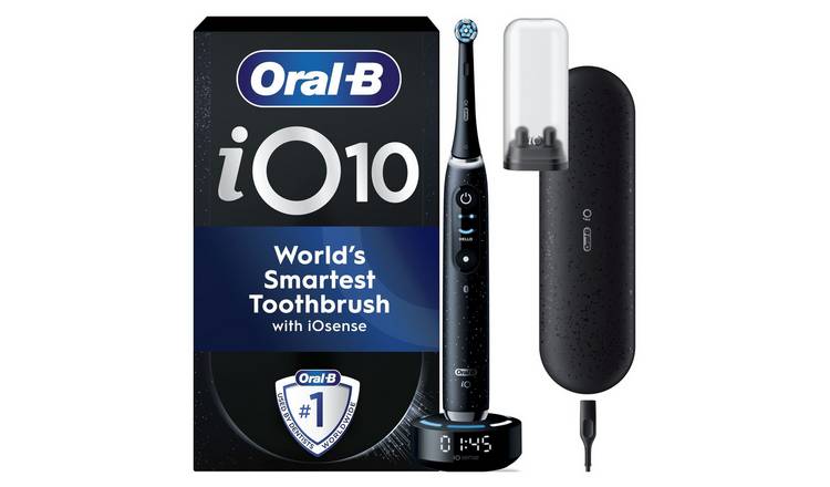 Oral-B iO10 Smart Electric Toothbrush - Cosmic Black