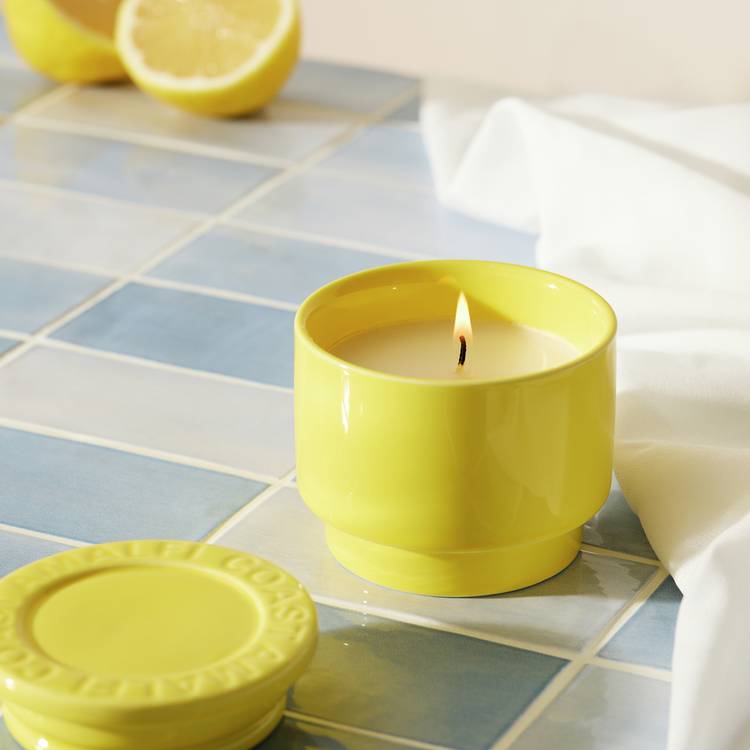 Habitat Destinations Lidded Ceramic Candle - Amalfi 0