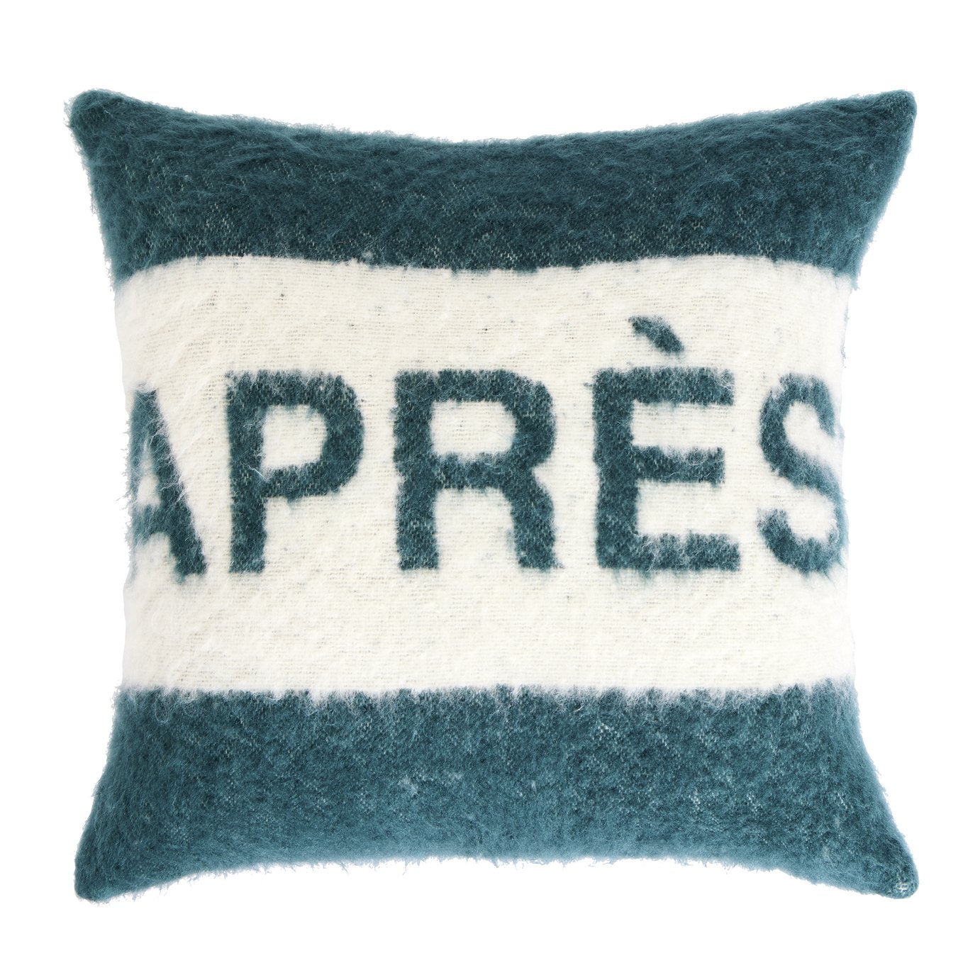 Buy Habitat Apres Mohair Cushion - Navy - 43x43cm | Cushions | Argos