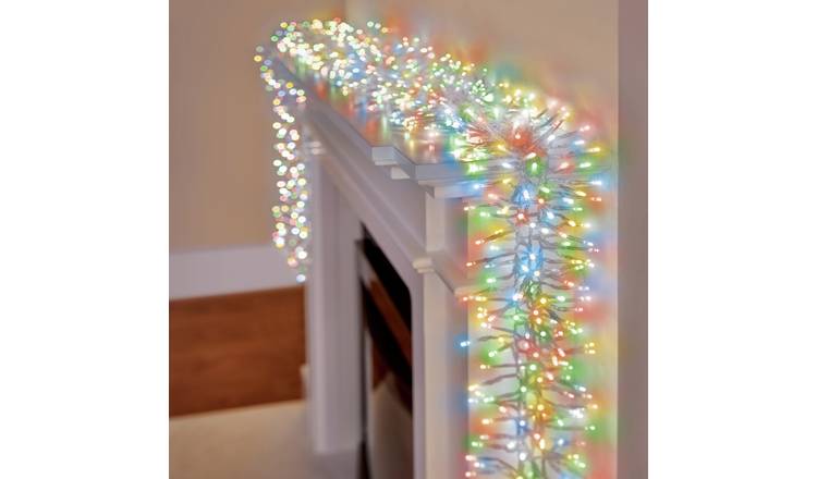 Premier Clusterbright Clear Cable 1440 LED Christmas Lights