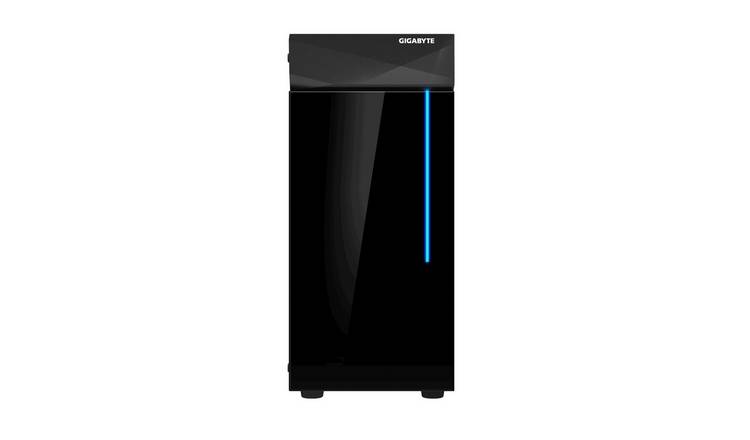 GIGABYTE C200 Glass Mid Tower Case - Black