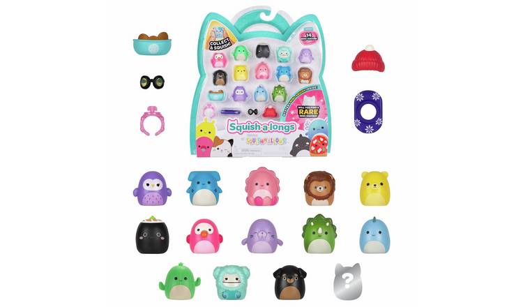 Squish-a-longs Squishmallow Collectibles - Pack Of 14