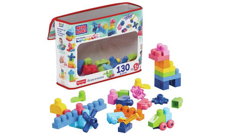 MEGA BLOKS First Builders Big Bag of Blocks Toy 