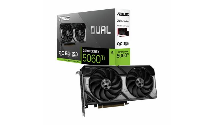 ASUS Dual GeForce RTX 5060 Ti OC 8GB Graphics Card
