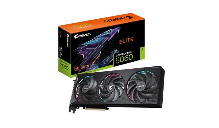 Gigabyte Aorus GeForce RTX 5060 Elite 8GB Graphics Card