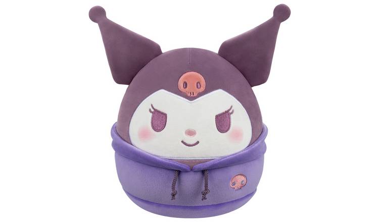 Squishmallows Original Sanrio 8-Inch Dabodabo Hoodie Kuromi