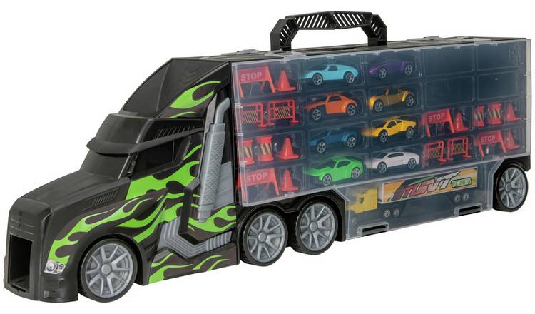 Teamsterz Metro City Auto Transporter Truck With 8 Cars