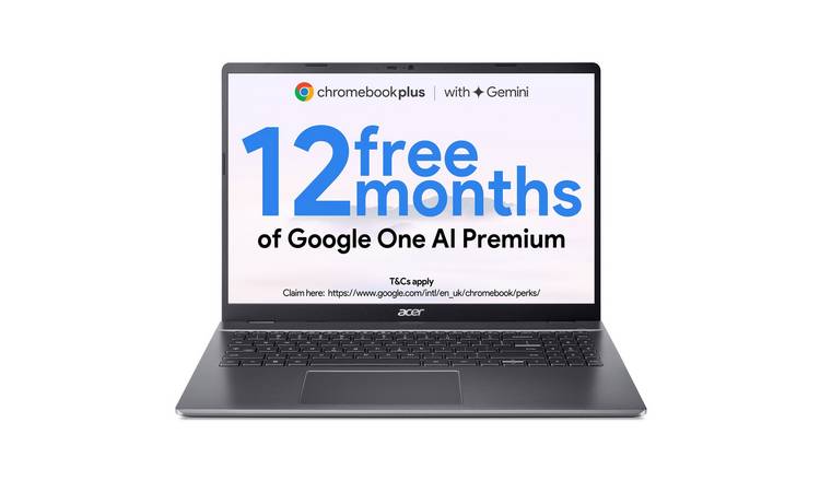 Acer CB516-1H 16in Intel i5 8GB 256GB Chromebook Plus