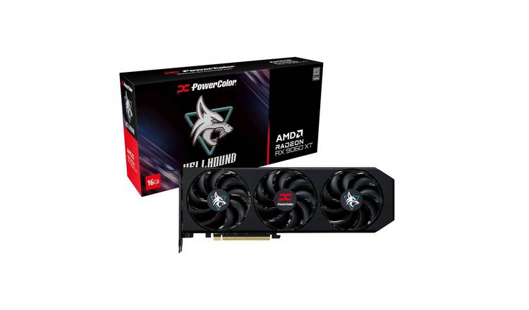 PowerColor Hellhound Radeon RX 9060 XT 16GB Graphics Card
