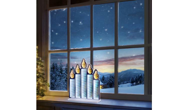 Premier Flickering lights Candlebridge Infinity Mirror