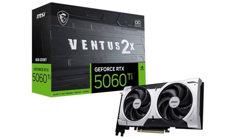 MSI GeForce RTX 5060 Ti 8GB Ventus 2X OC Plus Graphics Card
