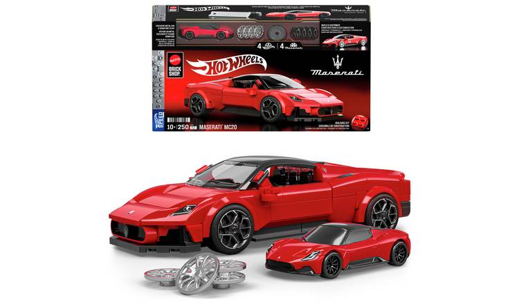 Hot Wheels Maserati MC20 Building Toy Kit