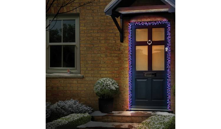 Premier 440 LED Supabrights Rainbow Door Garland