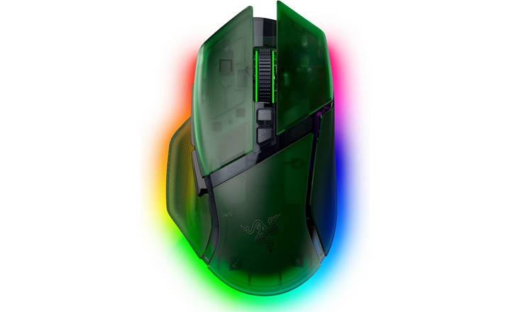 Razer Basilisk V3 Pro 35K Wireless Mouse - Phantom Green