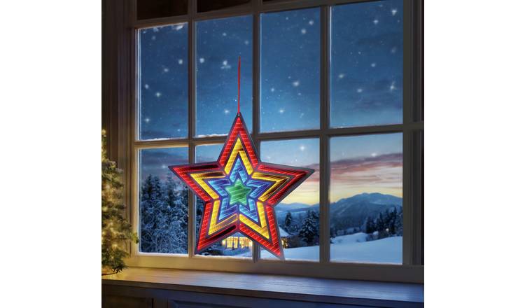 Premier 56cm Infinity Star with Flashing Effects LEDs