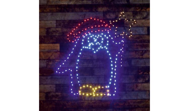 Premier Twinkling Penguin 221 Flexibright Christmas Lights