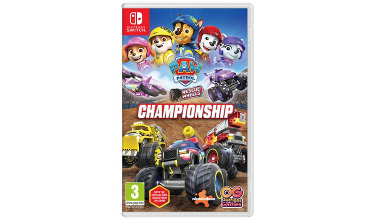 PAW Patrol Rescue Wheels: Championship Switch Game Pre-Order