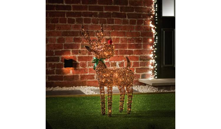 Premier Outdoor Big Nose Reindeer Christmas Decoration