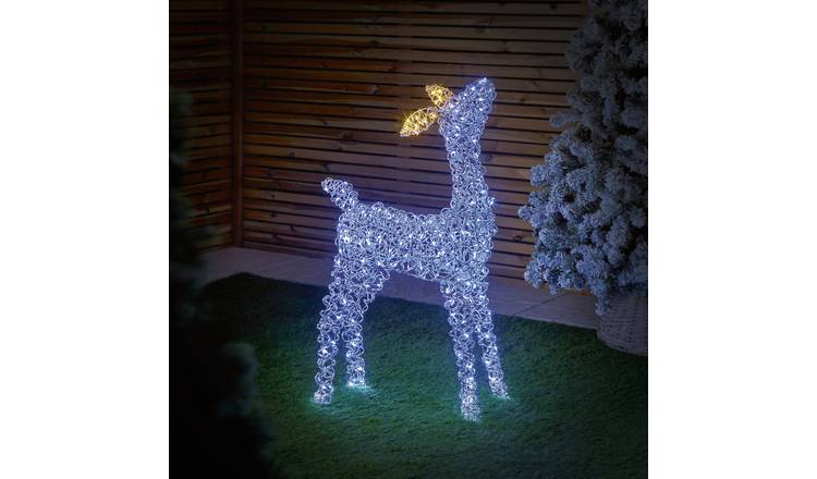 Premier Flexibright 97cm  Deer Sculpture 240 LEDs