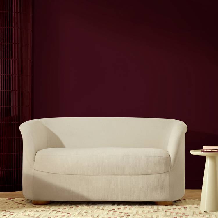 Habitat Nora Fabric 2 Seater Sofa - Cream 0