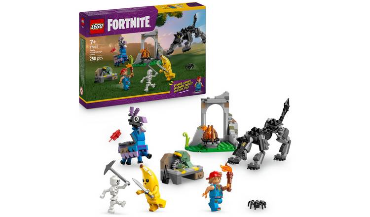 LEGO Fortnite Peely & Sparkplug's Camp, Gaming Toy 77075