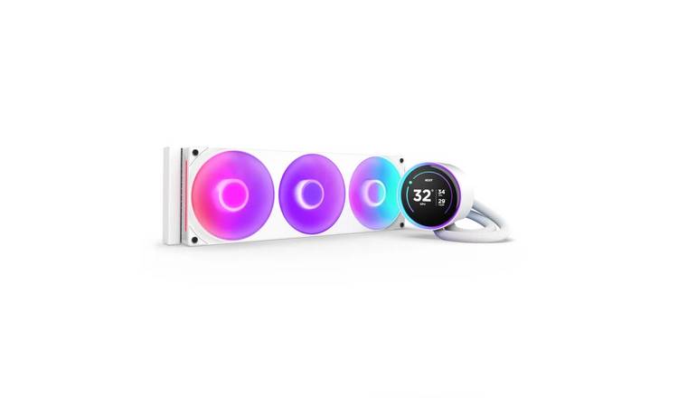 NZXT Kraken Elite 360 RGB Liquid CPU Cooler - White