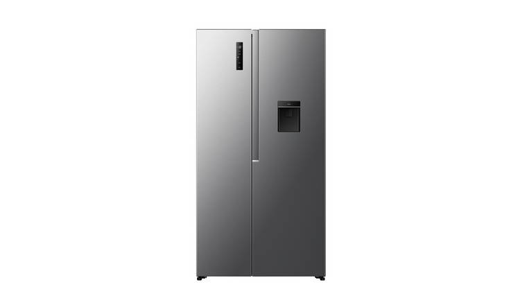 Fridgemaster MS91558DES American Fridge Freezer - Silver