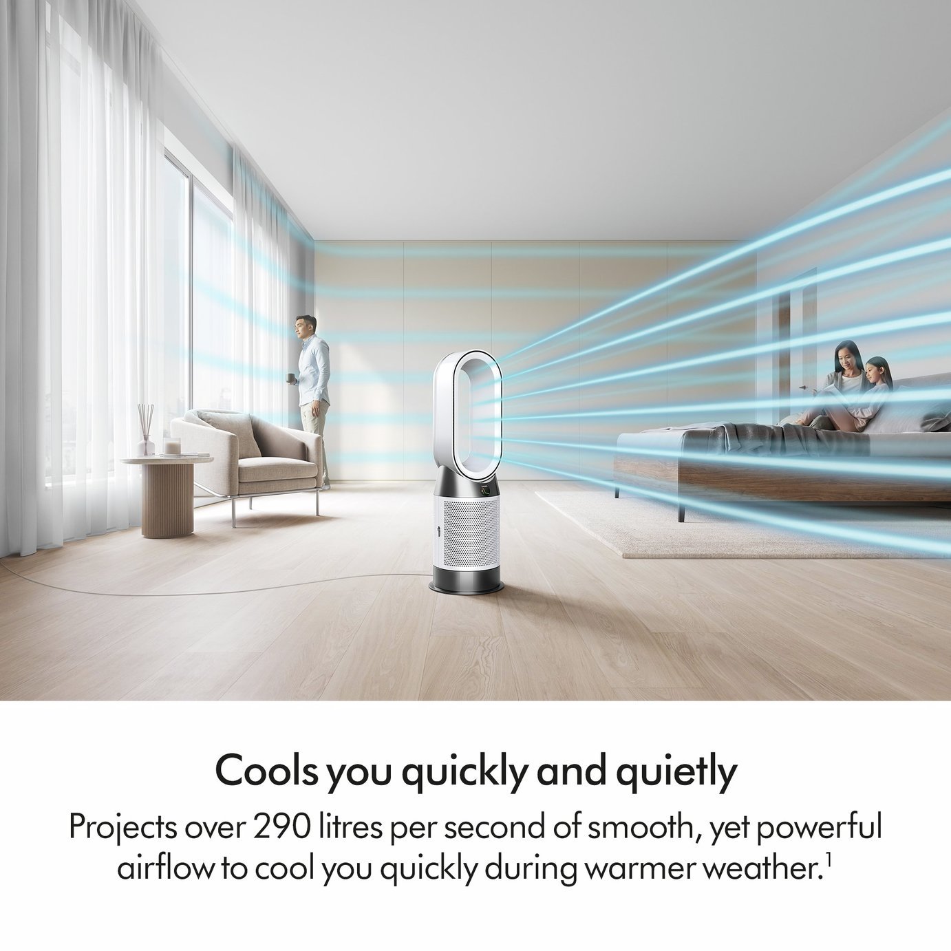 Buy Dyson Purifier Hot+Cool HP1 Purifying Fan Heater -White | Air