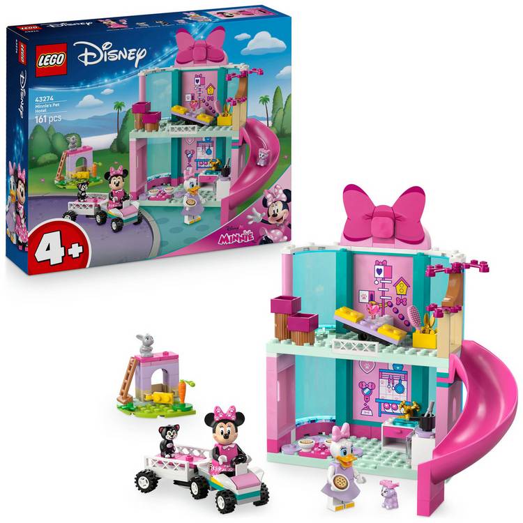 LEGO Disney Minnie's Pet Hotel Building Toy 43274 0