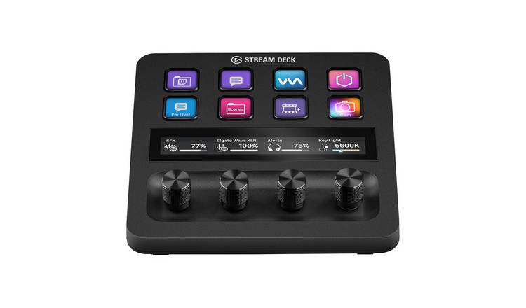 Buy Elgato Stream Deck Plus - Black | Webcams | Argos