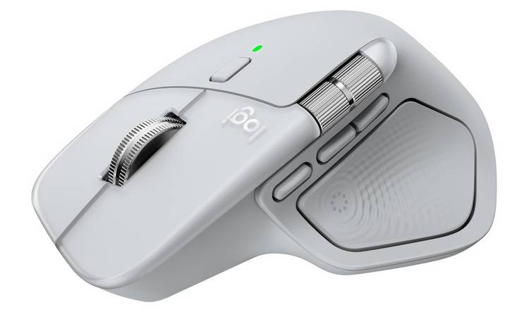 Logitech MX Master 4 Wireless Mouse for Mac - Pale Grey