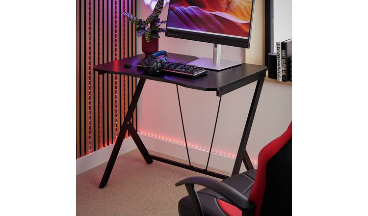 Argos Home Gaming Desk - Black