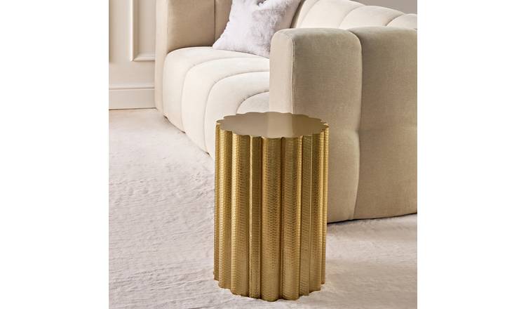 Habitat Armina Side Table - Gold