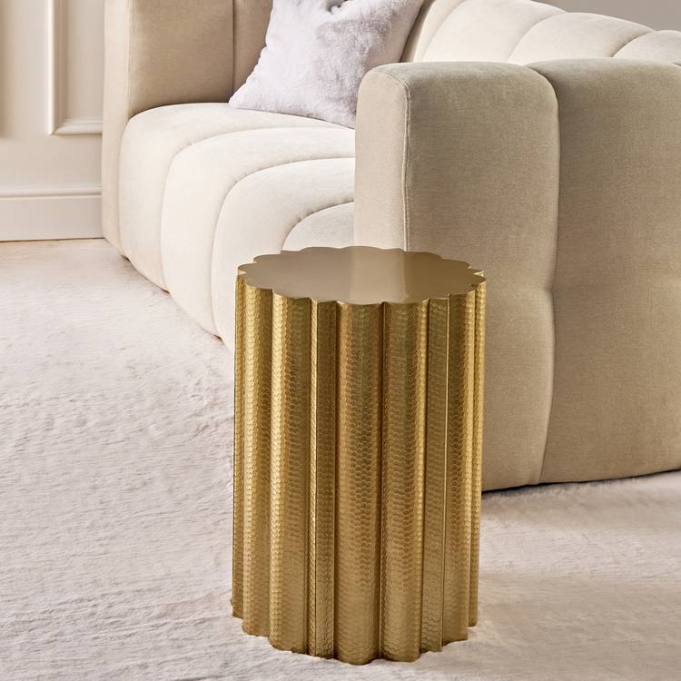 Habitat Armina Side Table - Gold 0