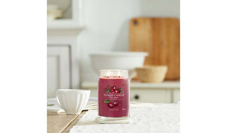 Yankee Signature Large Jar Candle - Black Cherry