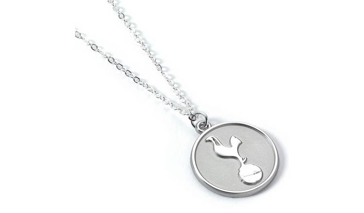 Tottenham Hotspur FC Silver Disc Pendant Necklace