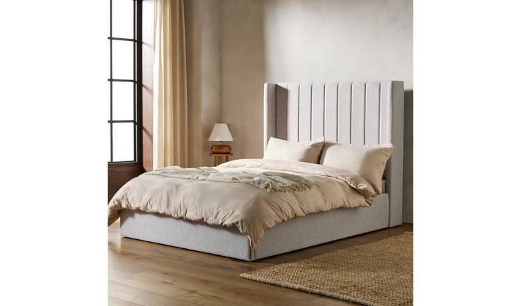 Habitat Kempley Double End Lift Ottoman Bed - Grey