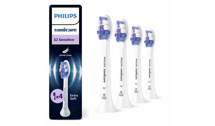 Philips Sonicare S2 Sensitive Toothbrush Heads - 4-Pack