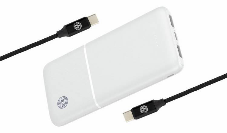 Our Pure Planet OPP202 10000mAh Portable Power Bank - White