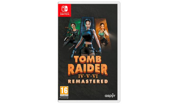 Tomb Raider IV V VI Remastered Switch Game Pre-Order